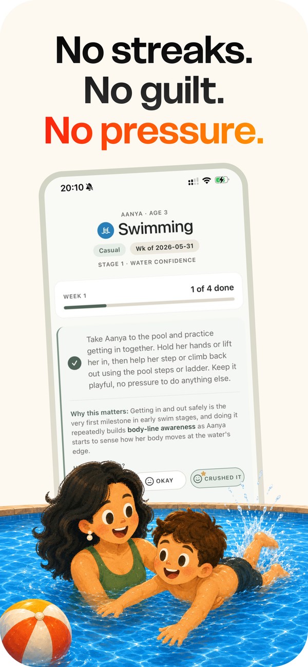 No streaks, no guilt, no pressure